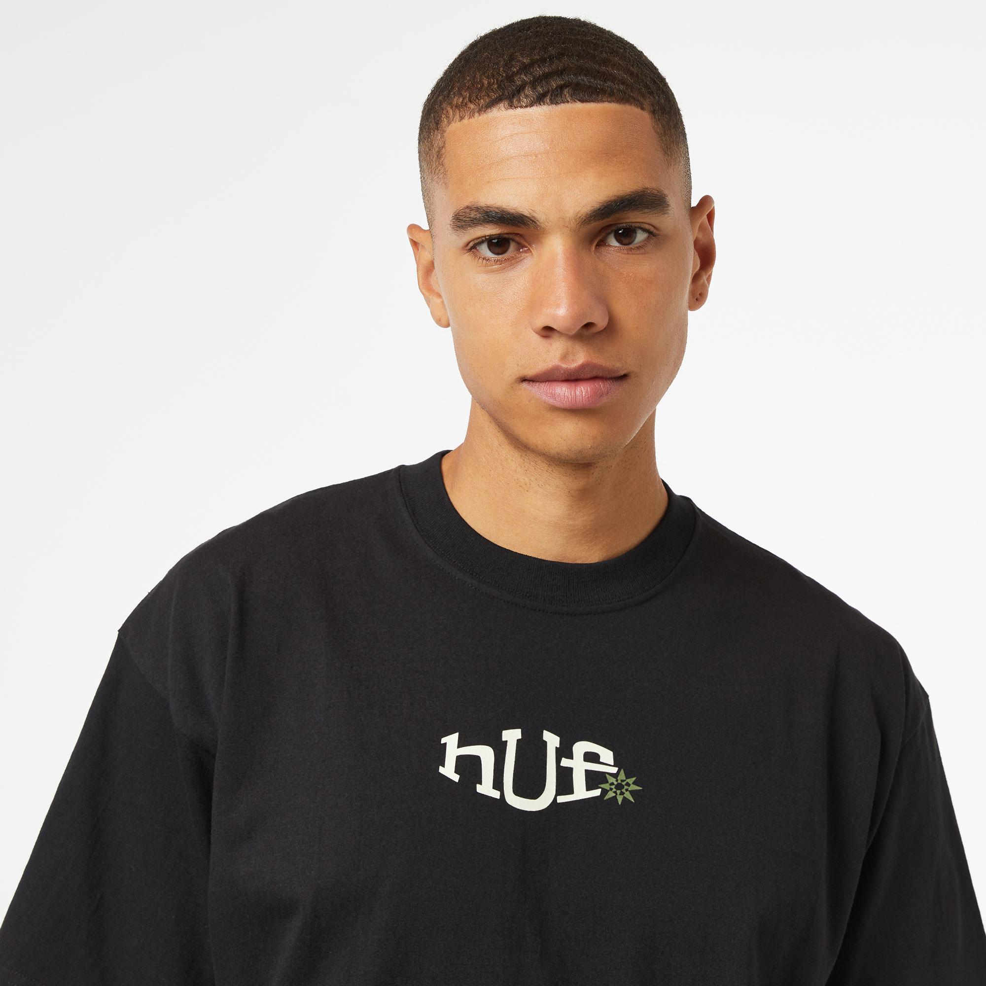HUF Jazzy Grooves S/S Erkek Siyah T-Shirt