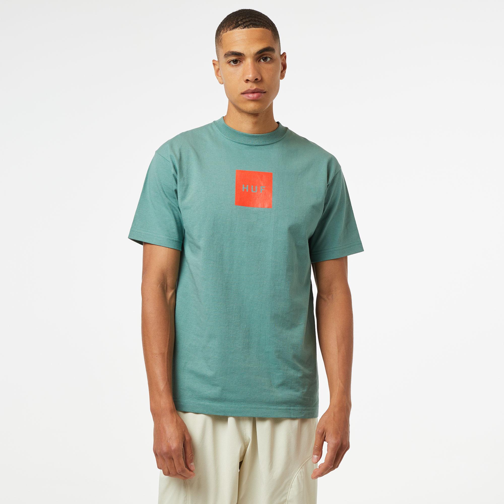 HUF Set Box S/S Erkek Kahverengi T-Shirt
