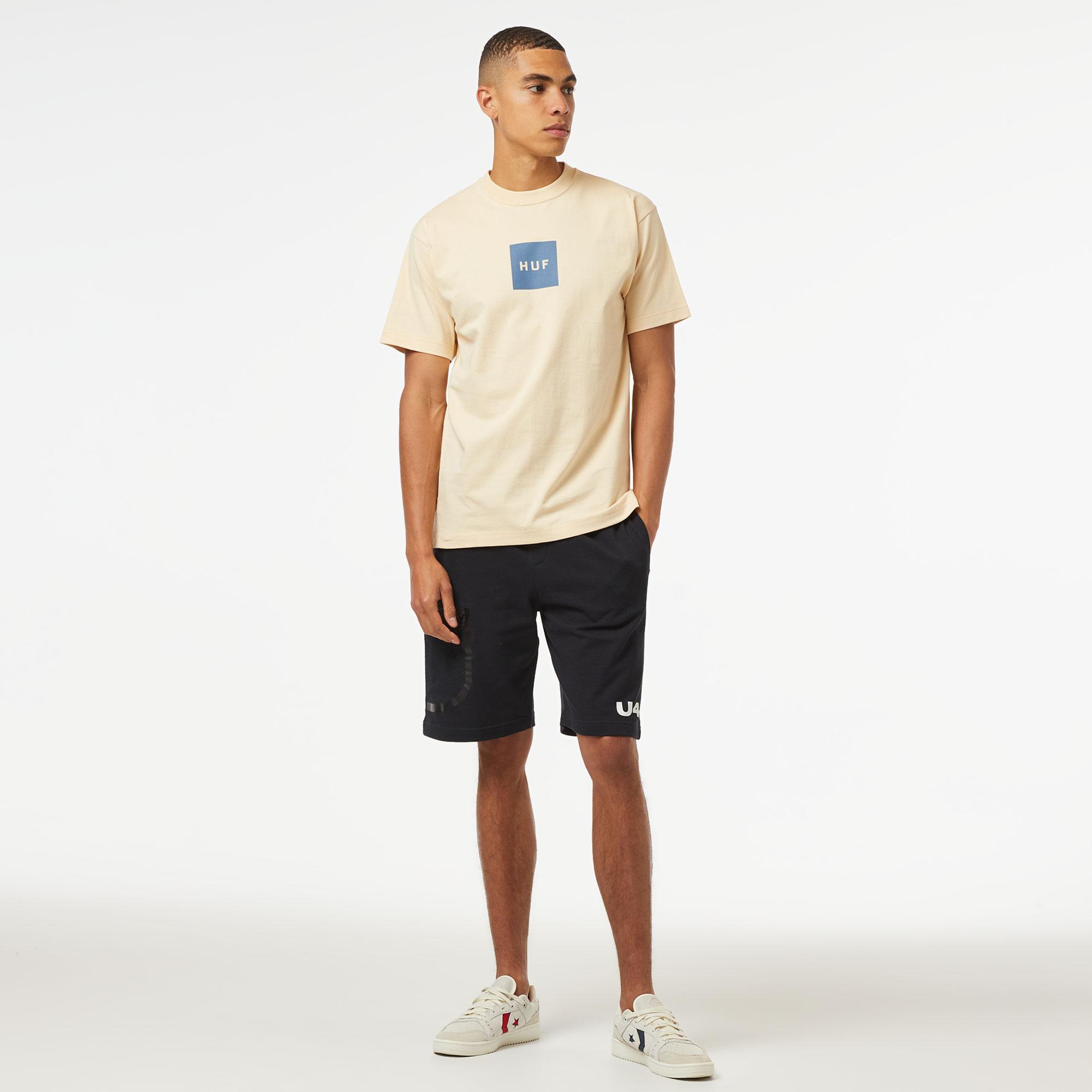 HUF Set Box S/S Erkek Krem T-Shirt