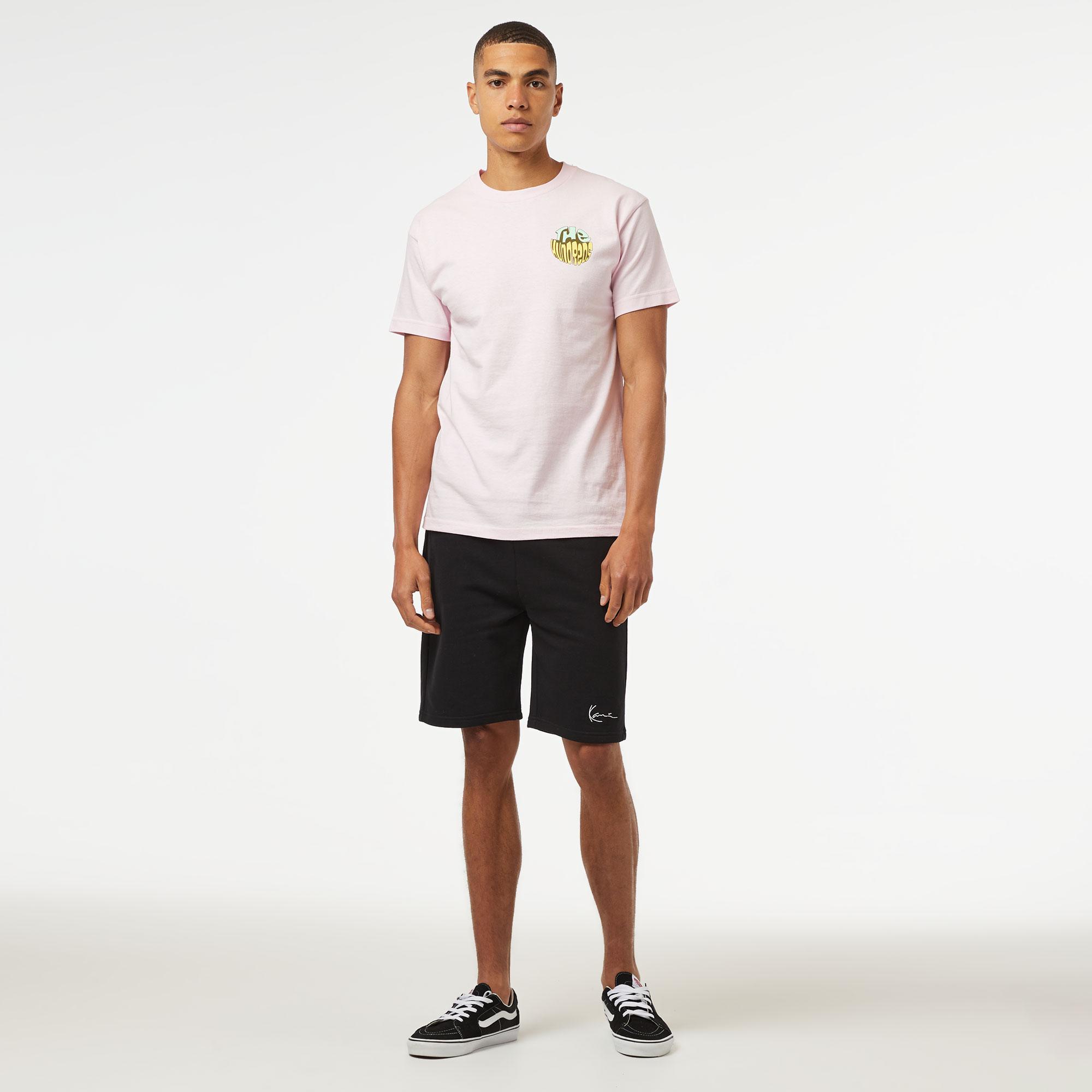 The Hundreds Wildfire Surf Erkek Pembe T-Shirt