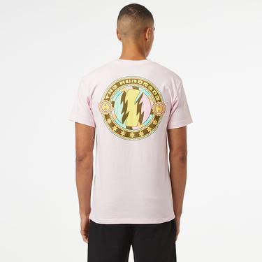  The Hundreds Wildfire Surf Erkek Pembe T-Shirt
