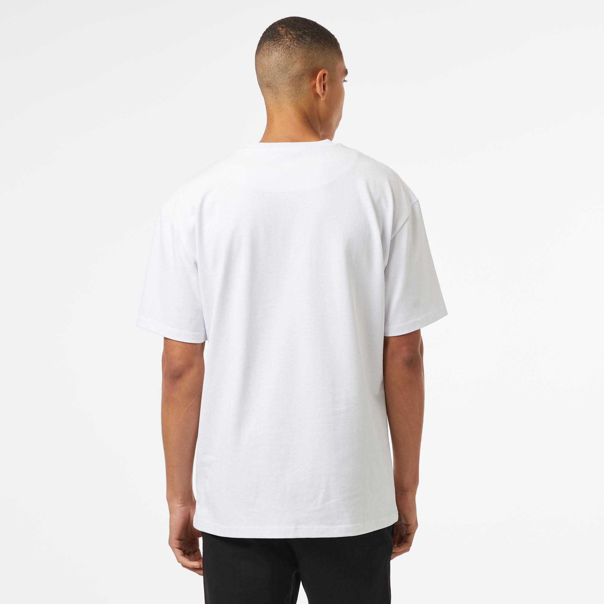 Karl Kani Autograph Heavy Jersey Boxy Erkek Beyaz T-Shirt