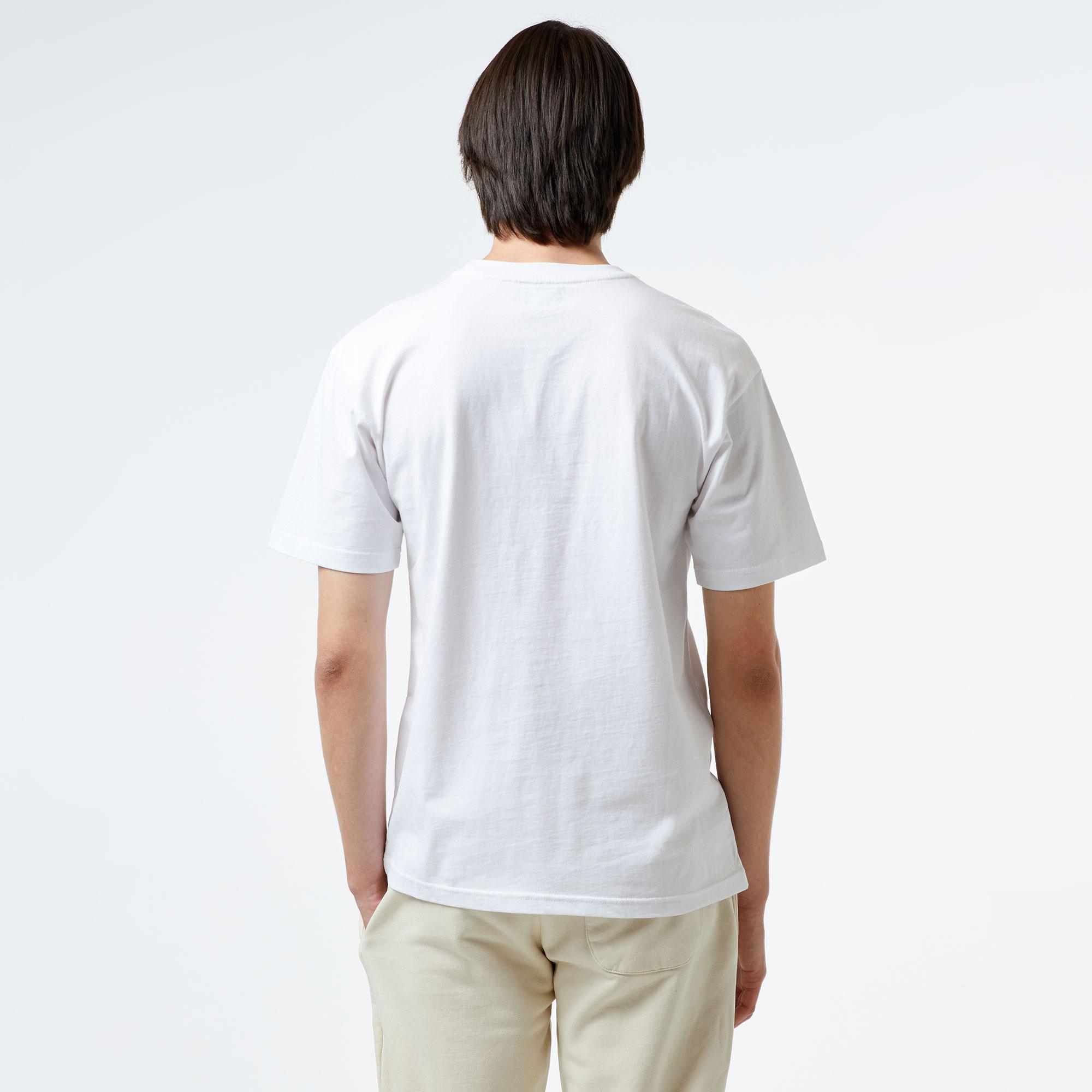 Market Hardware Pocket Erkek Beyaz T-Shirt