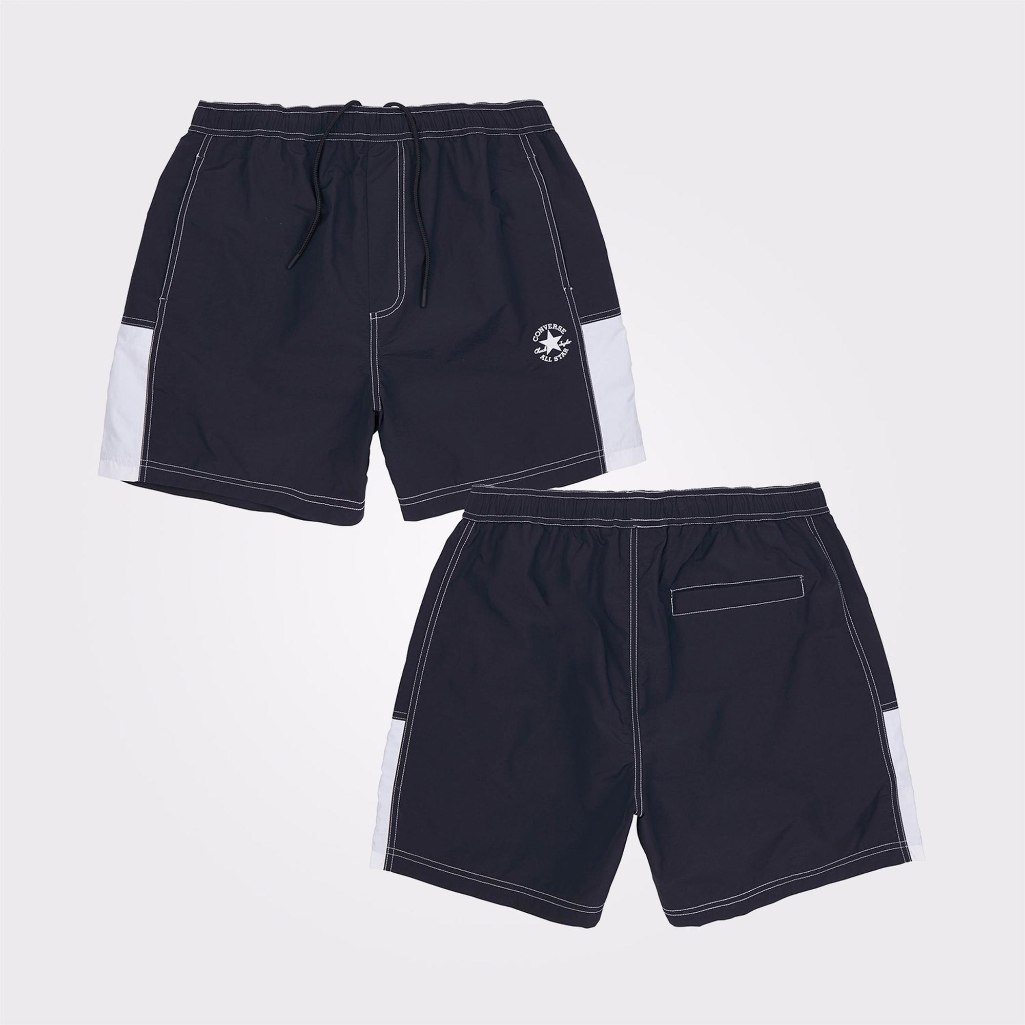 Converse Starsprinter Renk Bloklu Erkek Siyah Şort