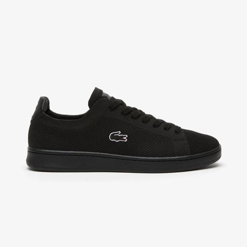  Lacoste Carnaby Piqué Erkek Siyah Sneaker