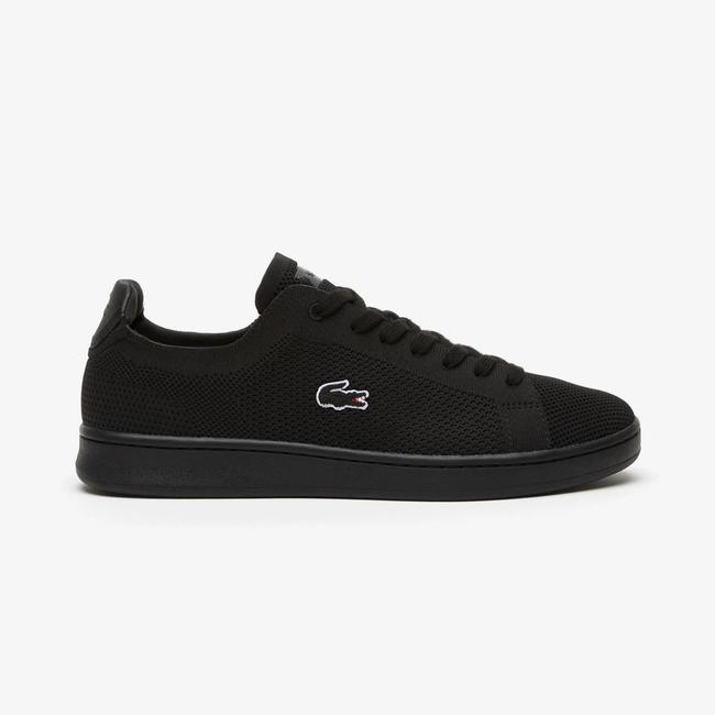  Lacoste Carnaby Piqué Erkek Siyah Sneaker