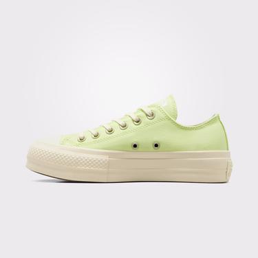  Converse Chuck Taylor All Star Lift Kadın Yeşil Platform Sneaker