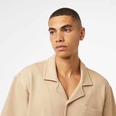  UNITED4 Erkek Krem Gömlek