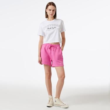  UNITED4 Kadın Pembe Şort