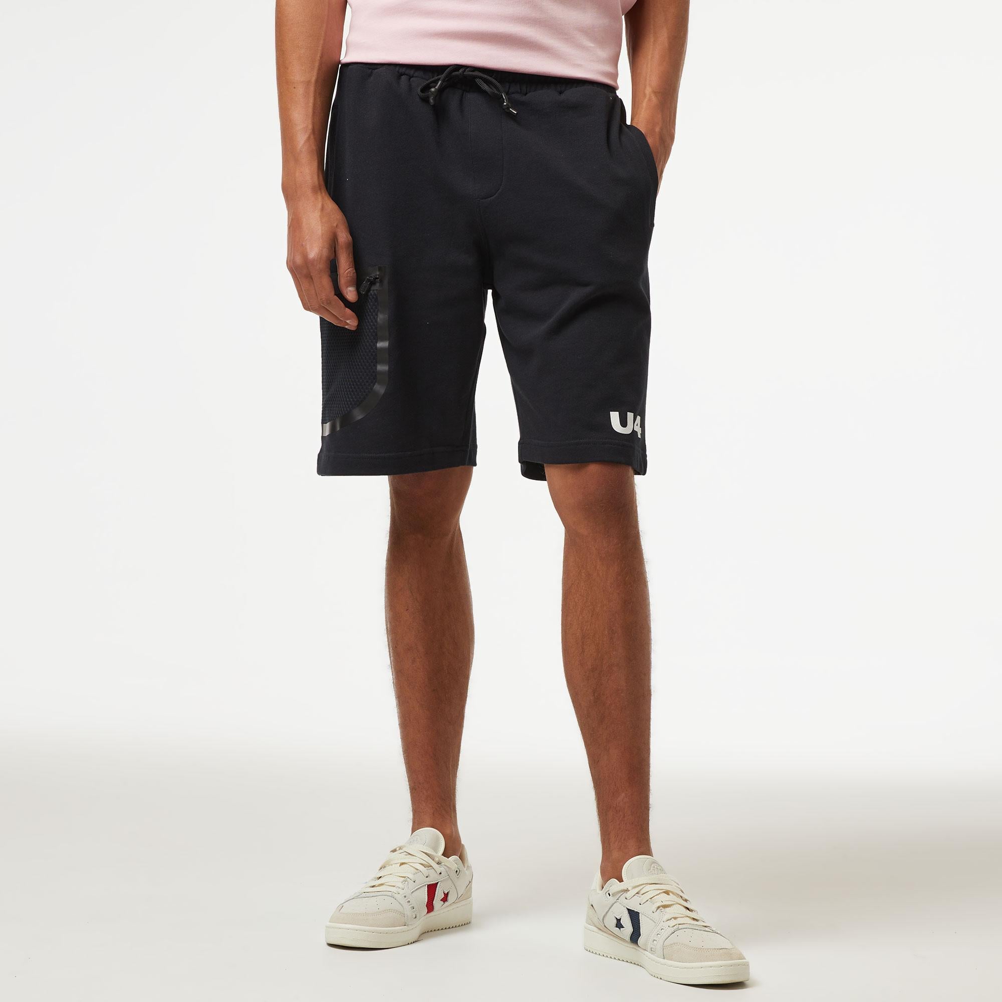 UNITED4 Erkek Siyah Şort