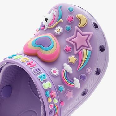 Skechers Heart Charmer Miss Girly Bebek Mor Sandalet