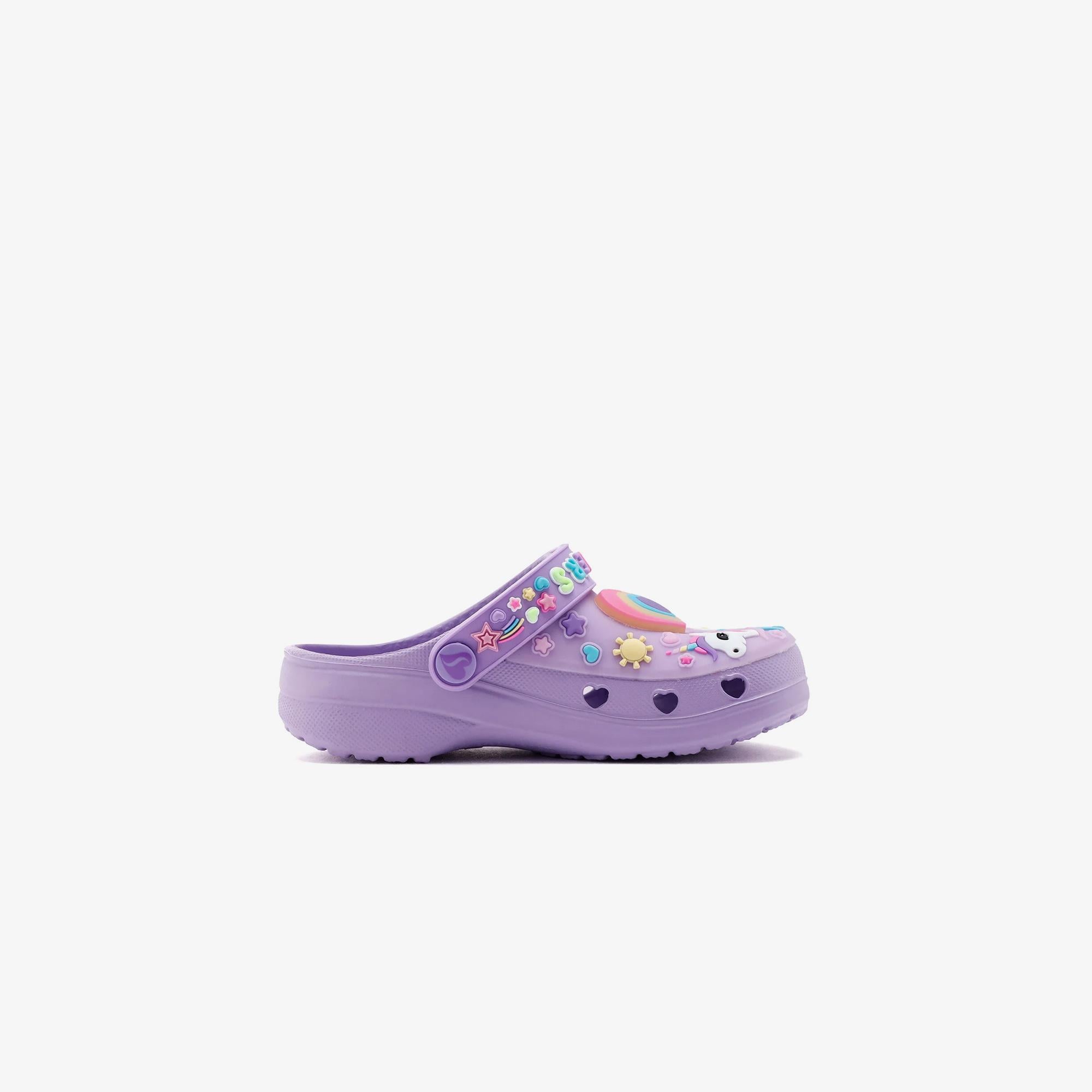 Skechers Heart Charmer Miss Girly Bebek Mor Sandalet