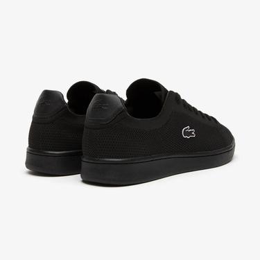  Lacoste Carnaby Piqué Erkek Siyah Sneaker