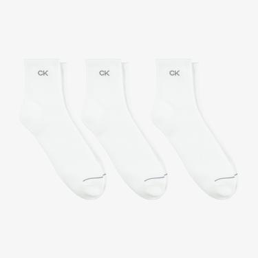  Calvin Klein Erkek Beyaz Çorap