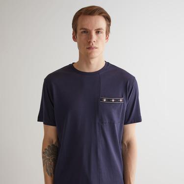  GANT Erkek Lacivert Regular Fit T-Shirt
