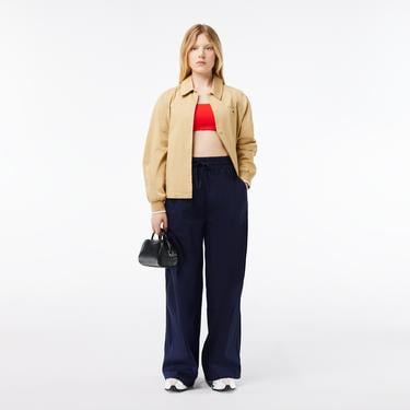  Kadın Relaxed Fit Lacivert Pantolon