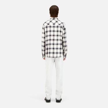  ERKEK EKOSE LACİVERT GÖMLEK