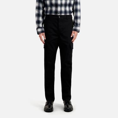  ERKEK SİYAH KARGO PANTOLON