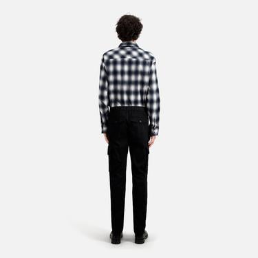  ERKEK SİYAH KARGO PANTOLON