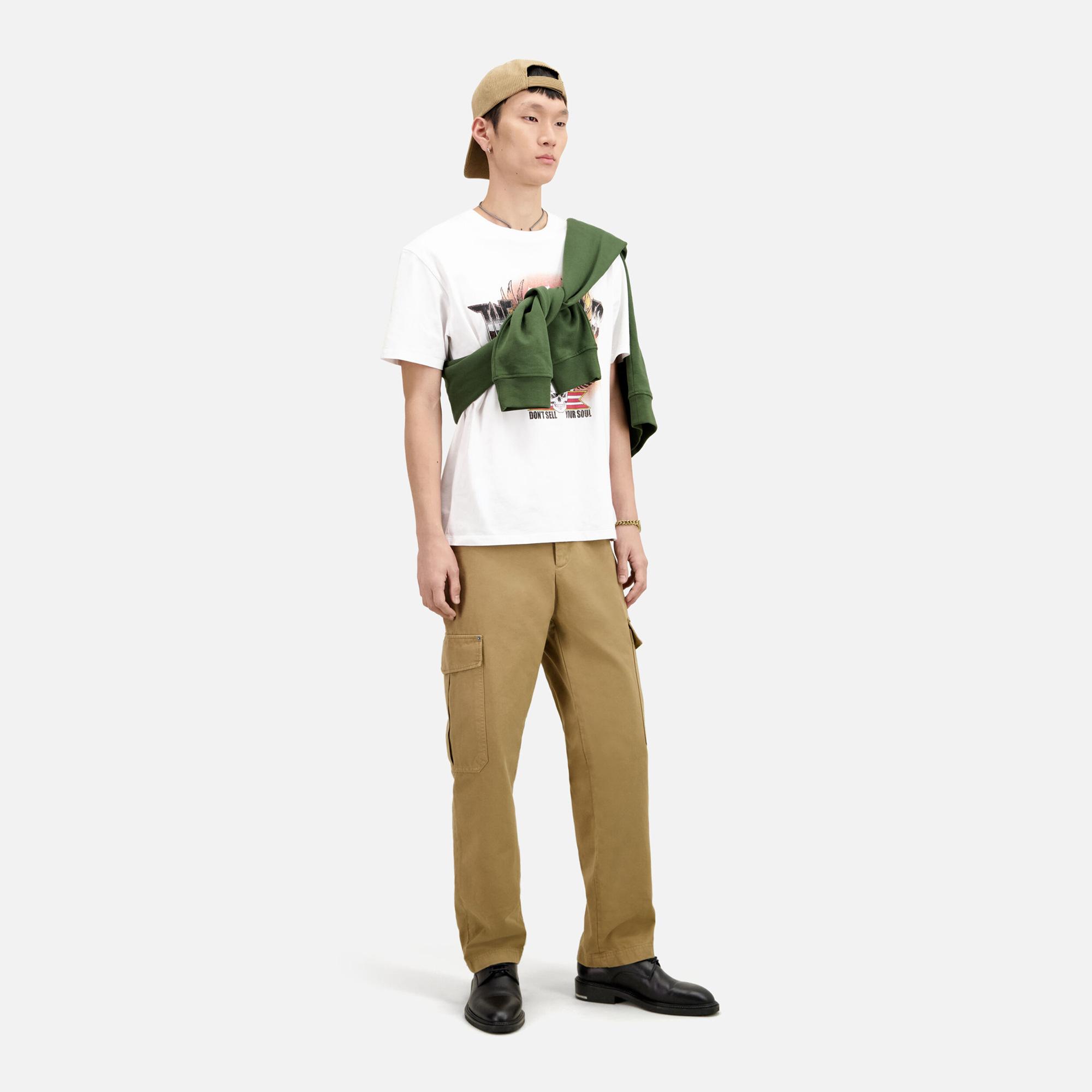 ERKEK BEJ KARGO PANTOLON