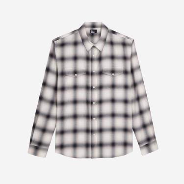  ERKEK EKOSE LACİVERT GÖMLEK