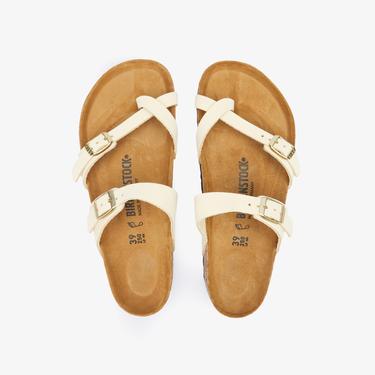  Birkenstock Mayari Nu Kadın Krem Terlik