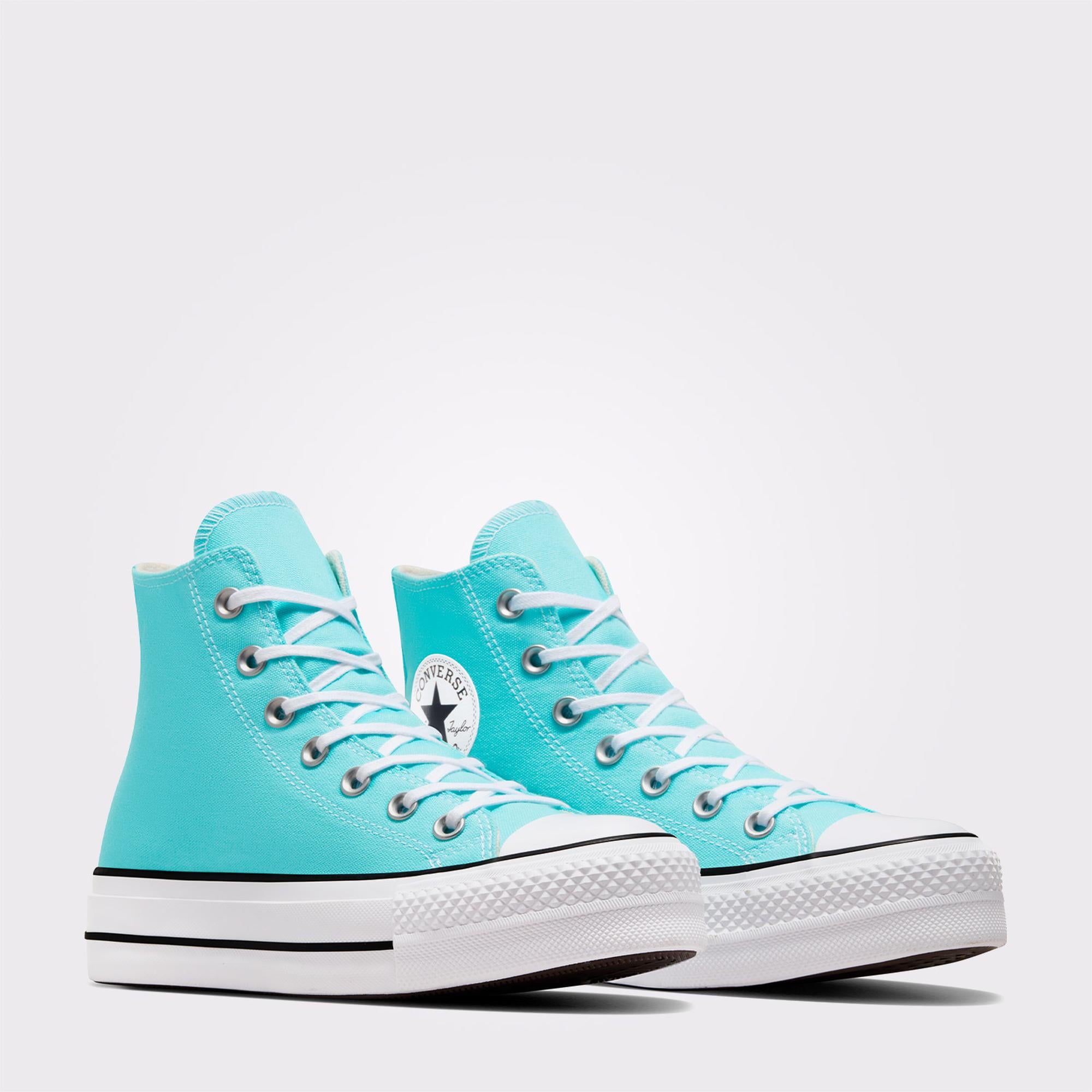 Converse Chuck Taylor All Star Lift Unisex Mavi Platform Sneaker