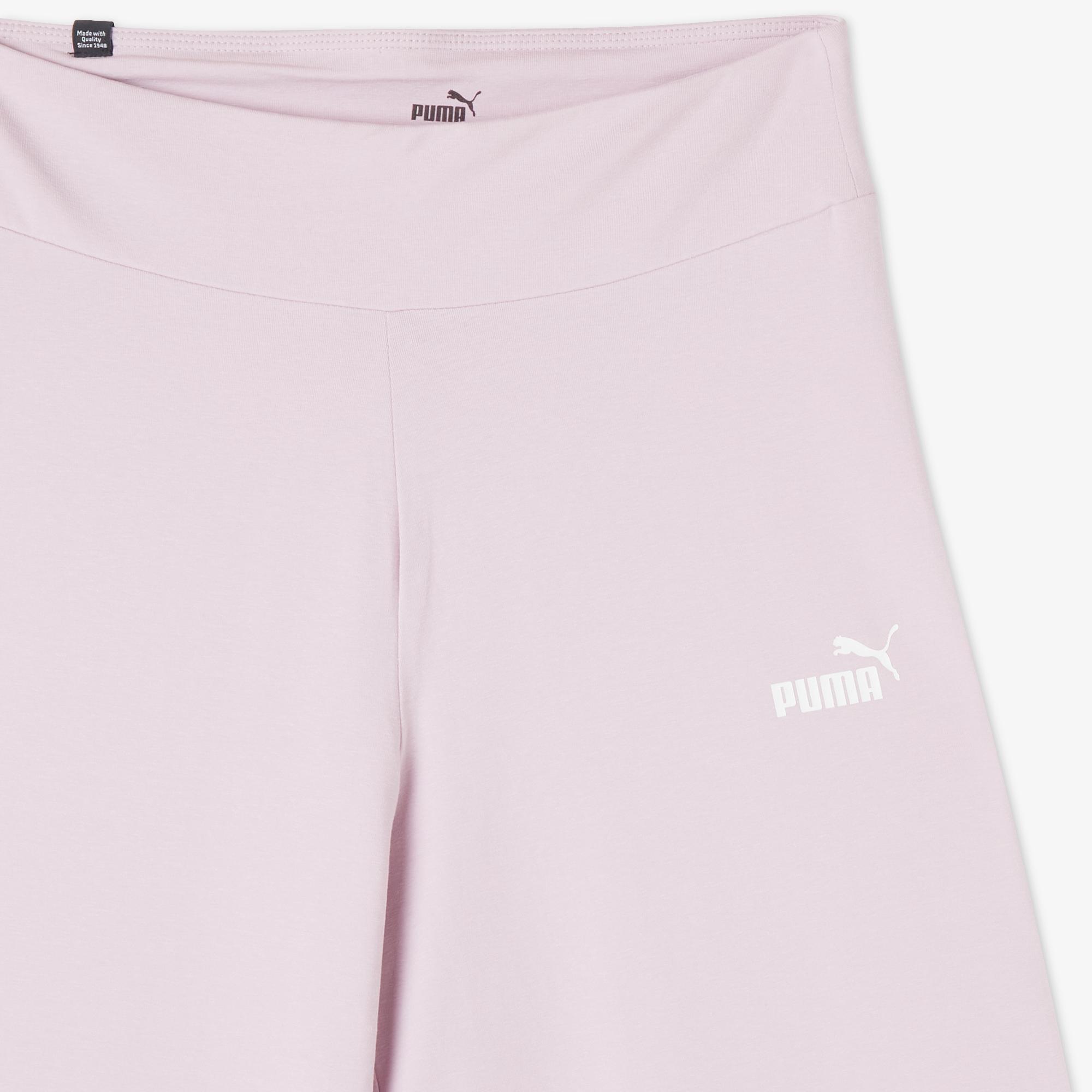 Puma Ess+ Straight Leggings Kadın Mor Tayt