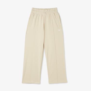  Puma Fıt Double Knıt Jogger Kadın Krem Pantolon