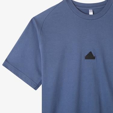  adidas Z.N.E. Tee Erkek Mavi Günlük T-Shirt