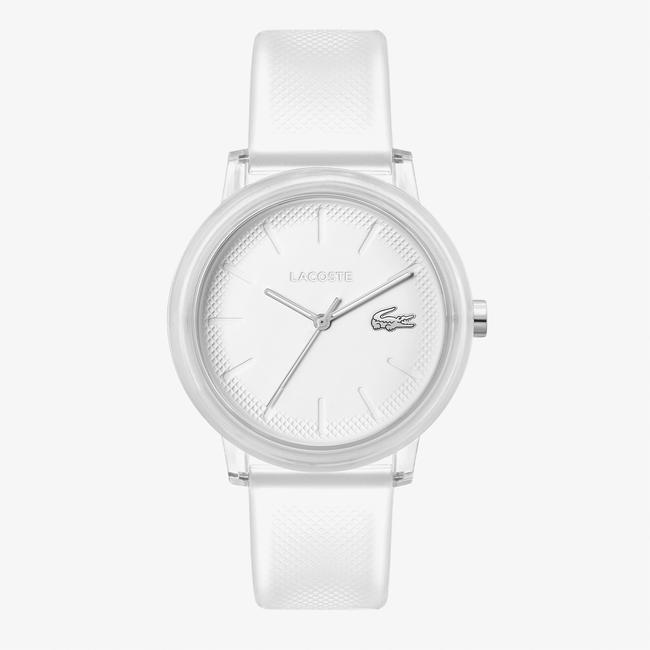  Lacoste Erkek Beyaz Saat