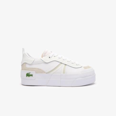  Lacoste L004 Platform Kadın Beyaz Sneaker