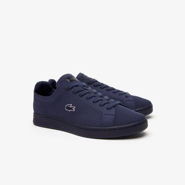  Lacoste Carnaby Piqué Erkek Lacivert Sneaker