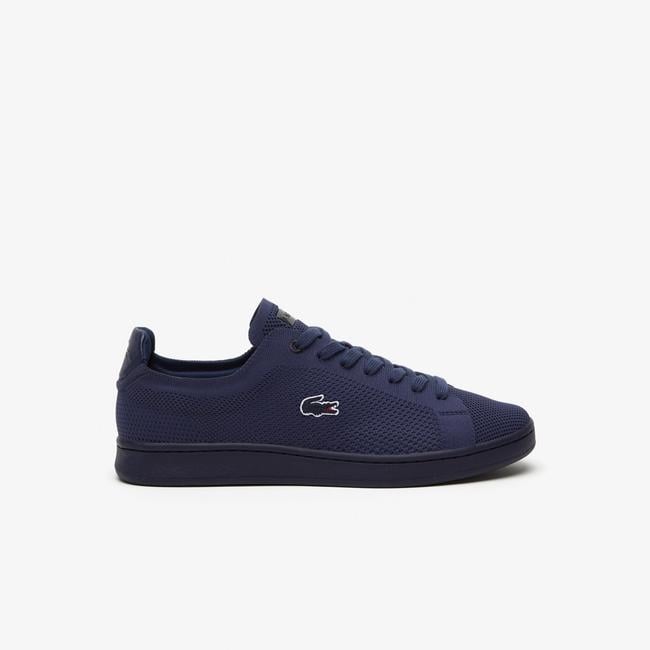  Lacoste Carnaby Piqué Erkek Lacivert Sneaker