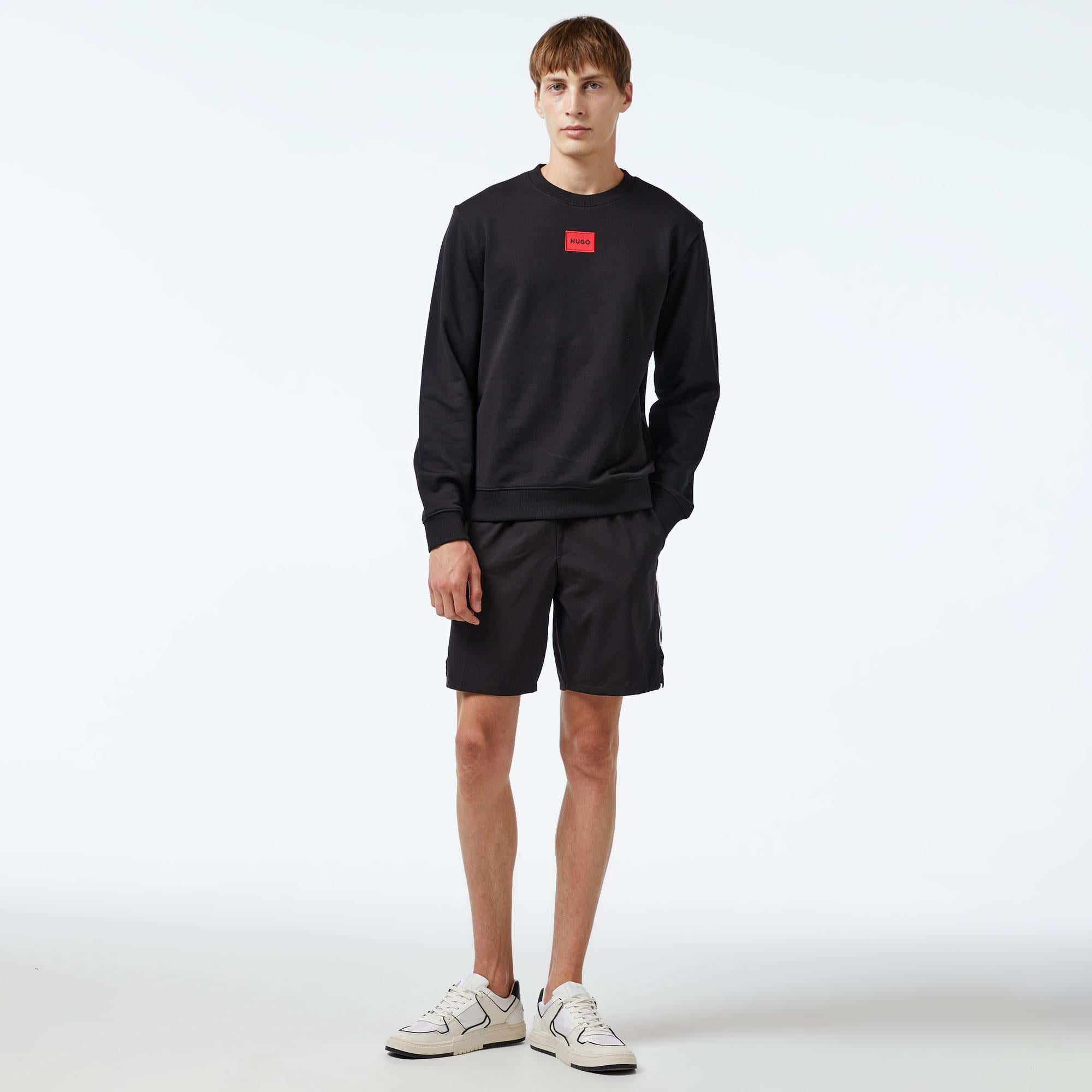 Hugo Diragol 212 Erkek Siyah Sweatshirt