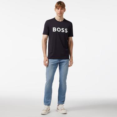  Boss Erkek Lacivert T-Shirt