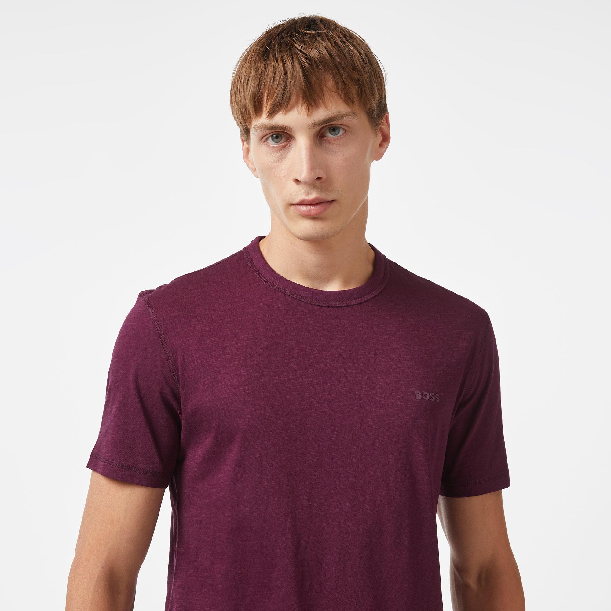 Boss Tegood Erkek Mor T-Shirt