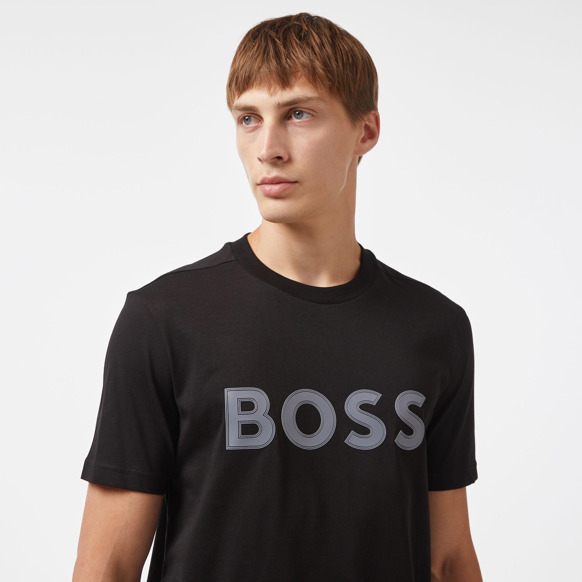 Boss Erkek Siyah T-Shirt