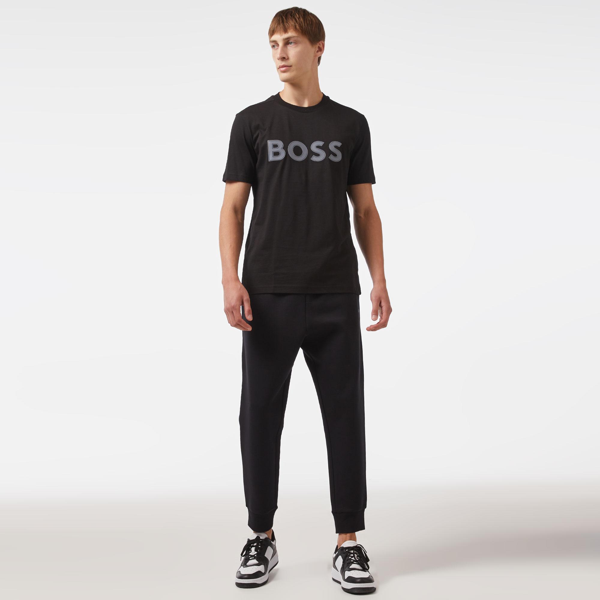 Boss Erkek Siyah T-Shirt