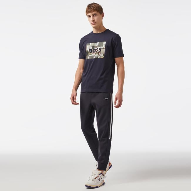  Boss Erkek Mavi Eşofman Altı