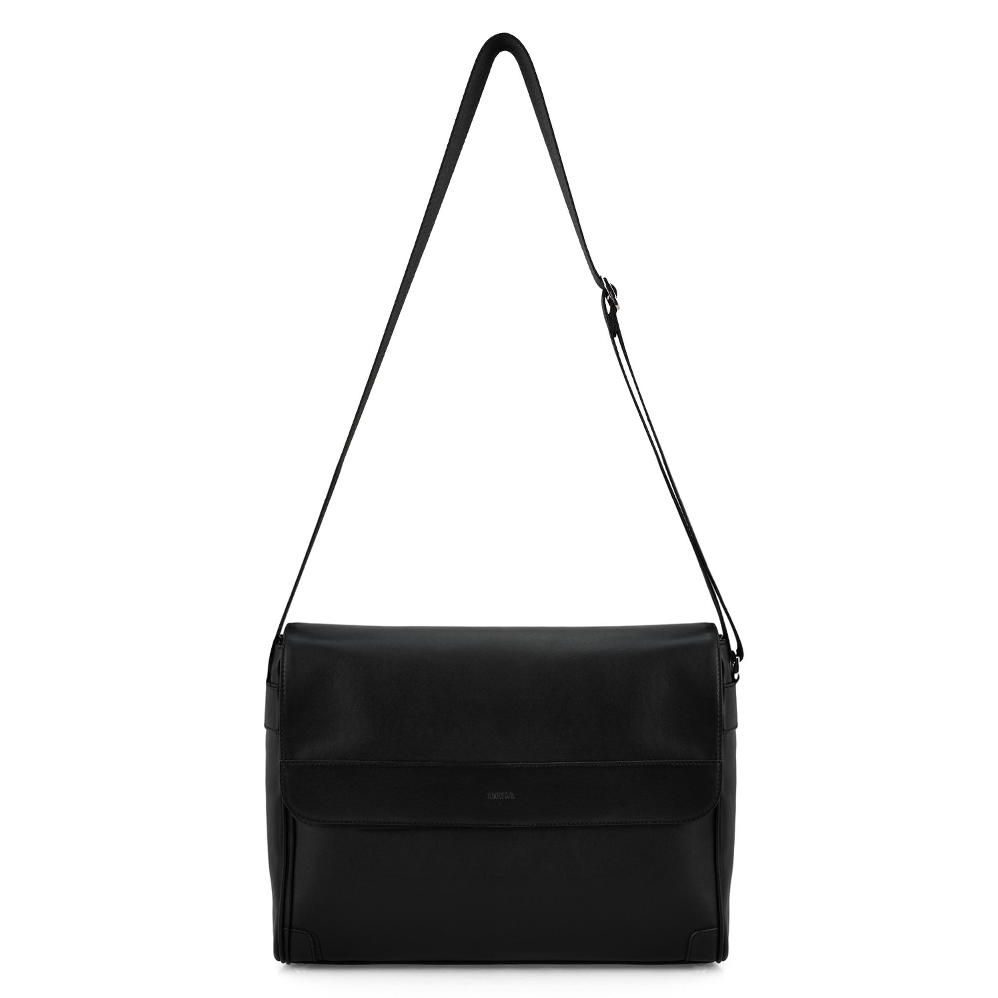 Dustin Siyah Erkek Deri Evrak Çantası