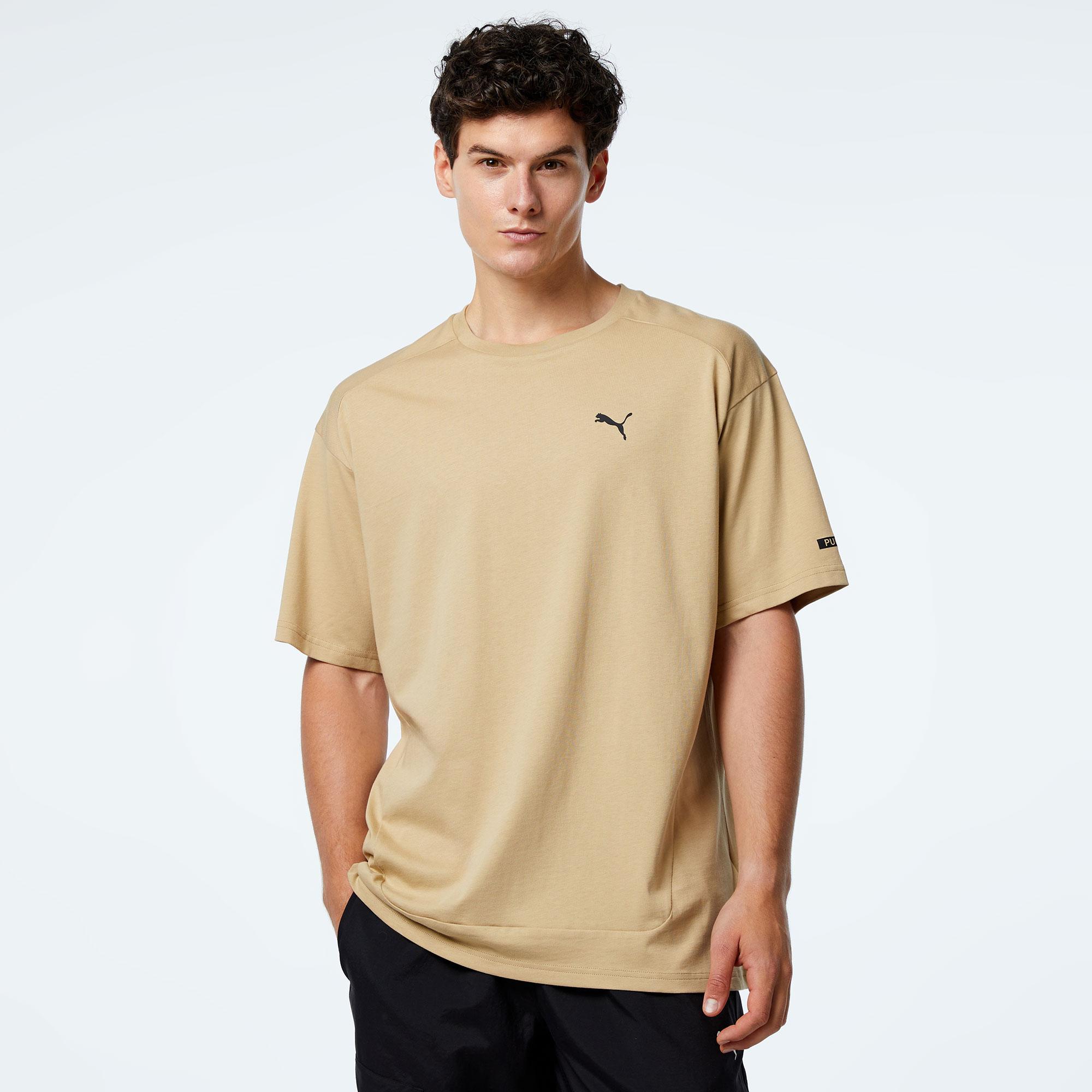 Puma Rad/Cal Unisex Bej T-Shirt