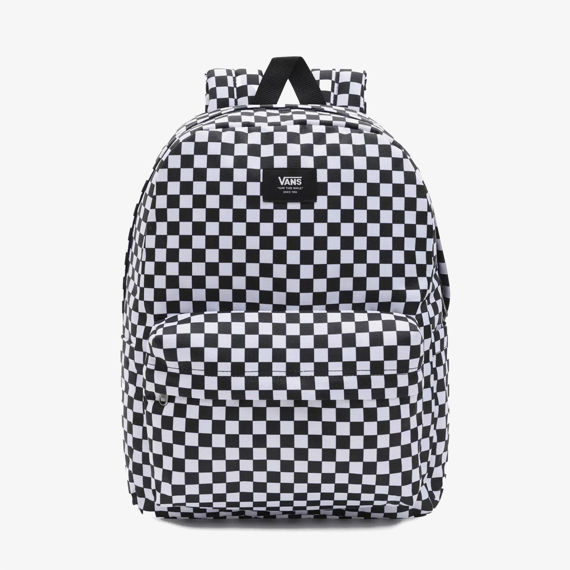 Vans Old Skool Check Unisex Siyah Sırt Çantası