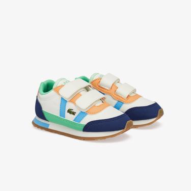  Lacoste Partner Çocuk Krem Sneaker