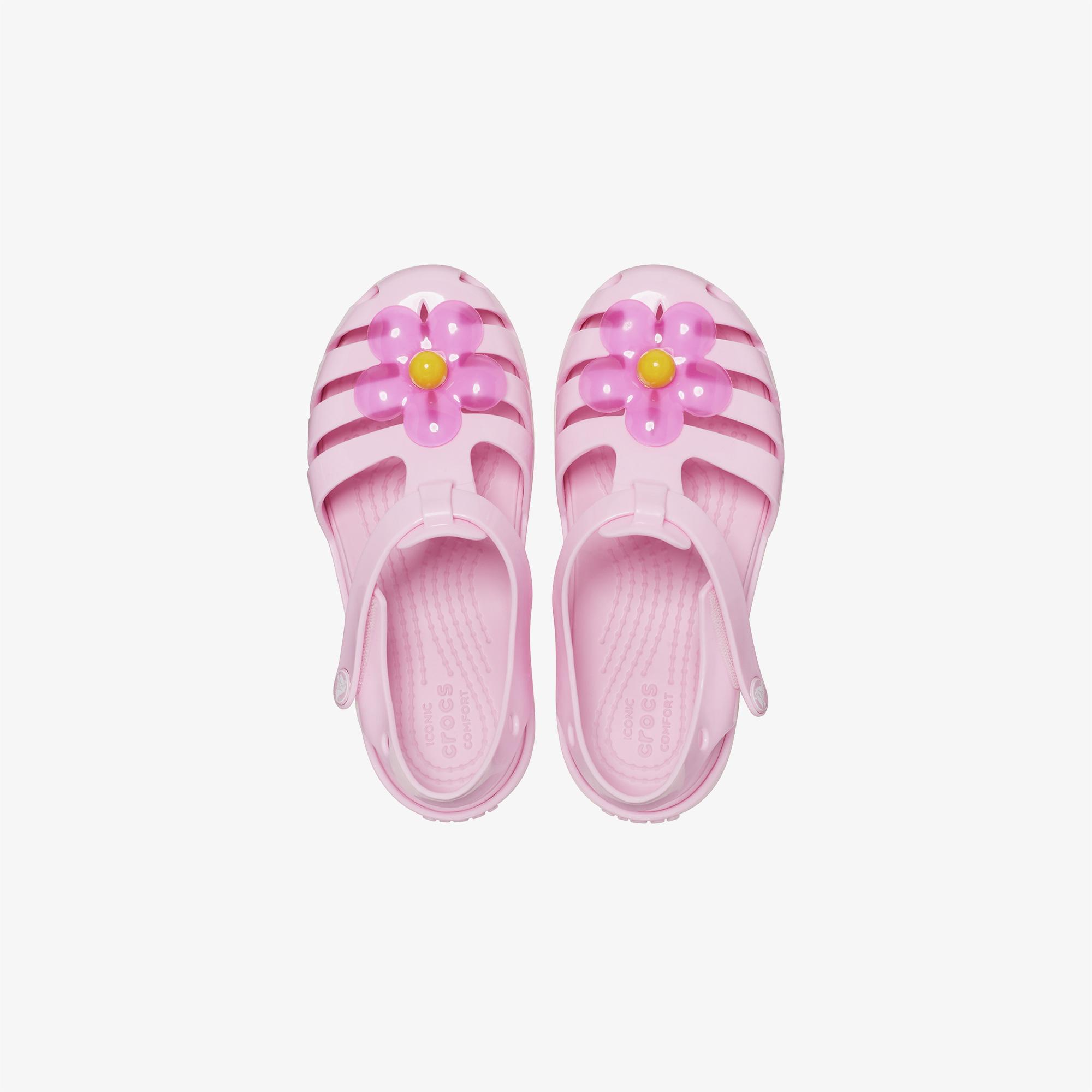 Crocs Isabella Charm T Bebek Pembe Sandalet