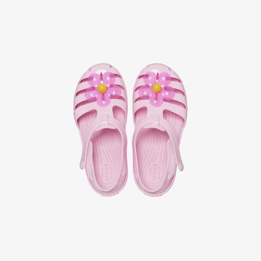  Crocs Isabella Charm T Bebek Pembe Sandalet
