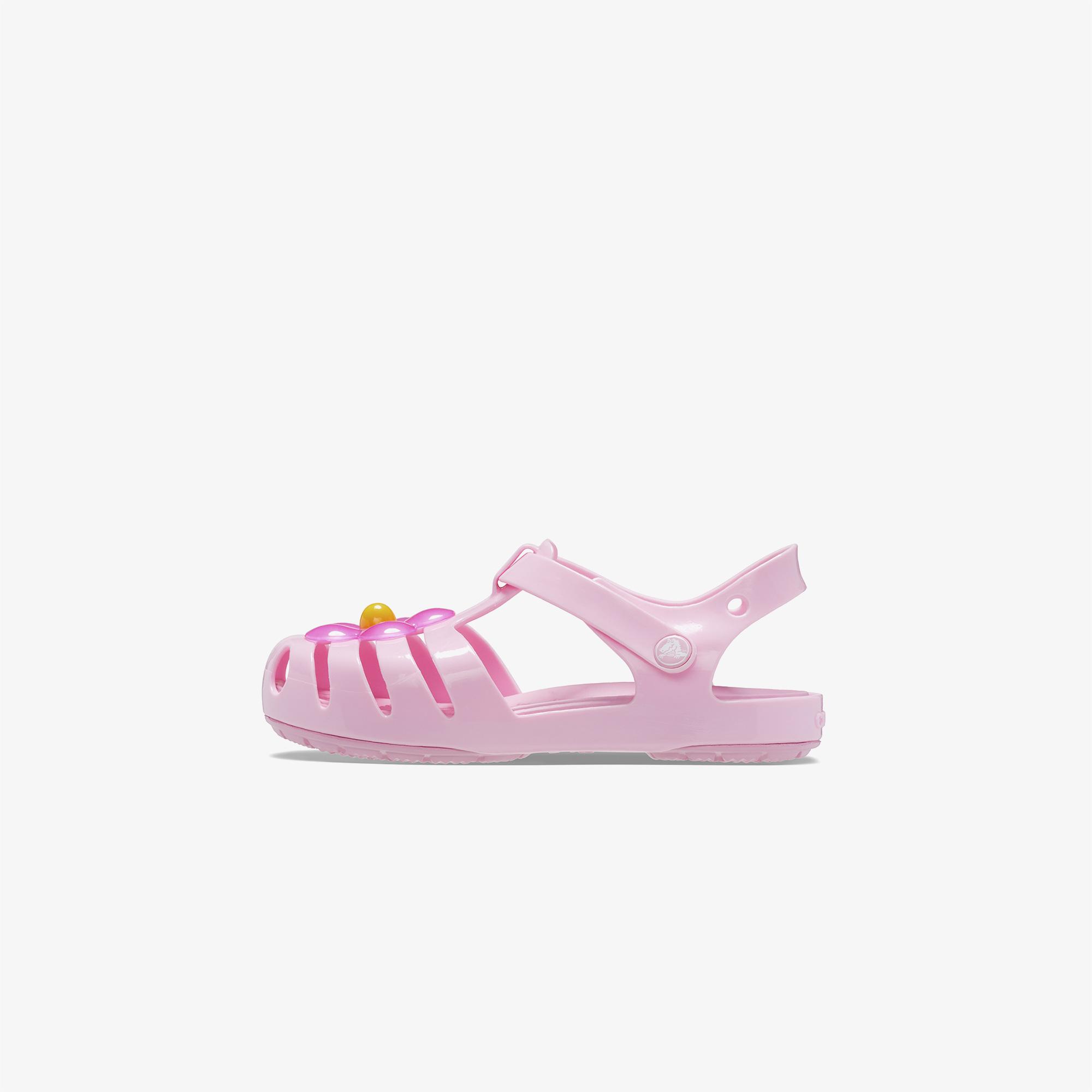 Crocs Isabella Charm T Bebek Pembe Sandalet