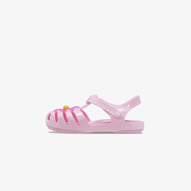  Crocs Isabella Charm T Bebek Pembe Sandalet