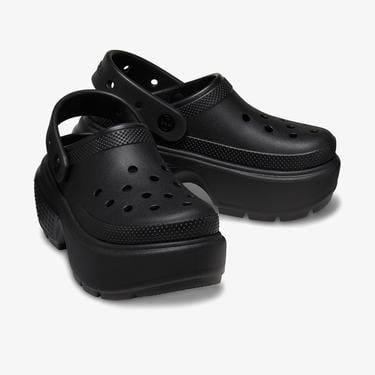  Crocs Stomp Kadın Siyah Terlik