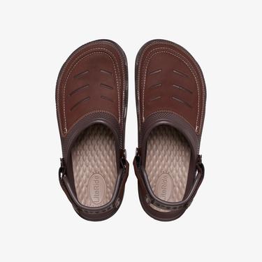  Crocs Yukon Vista II LR M Erkek Kahverengi Terlik